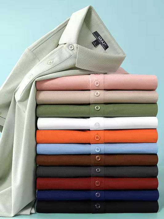 GAAJ Business Polo Shirt Men