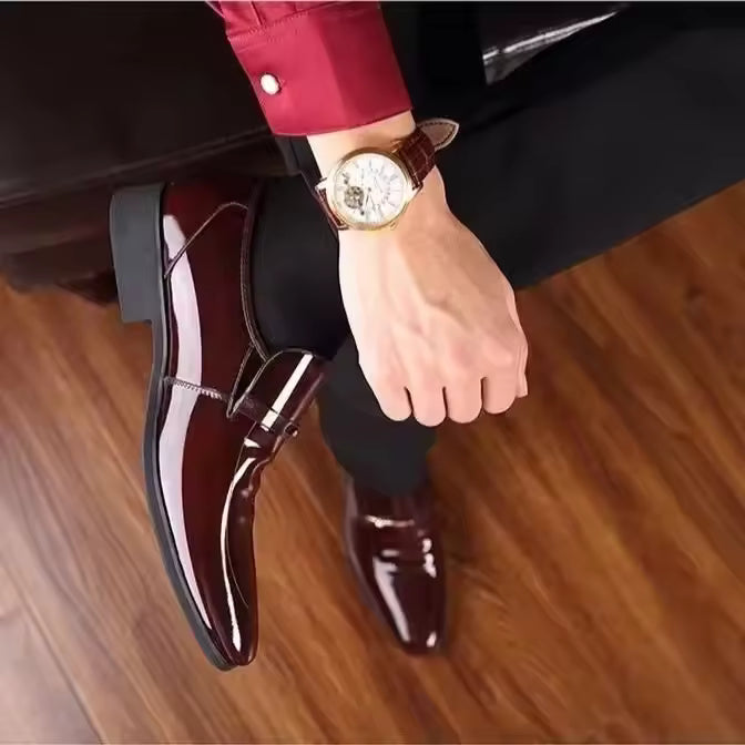 Luxury Business Oxford Leather Shoes Men