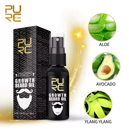 PURC Beard Growth Oil for Men Hair Growth