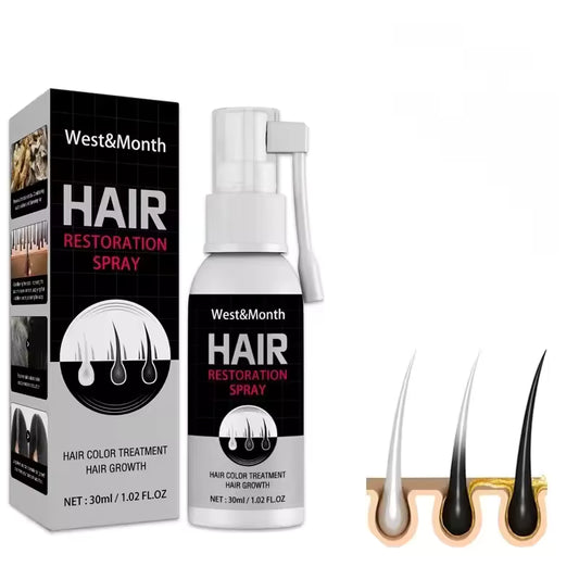 Hair Growth Spray Repairs Damage Restore Soft Hair