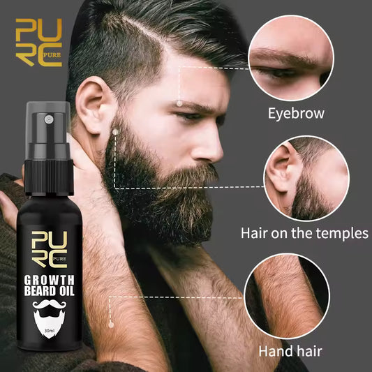 PURC Beard Growth Oil for Men Hair Growth