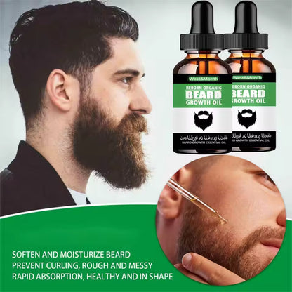 100% Natural Accelerate Facial Hair Grow Beard