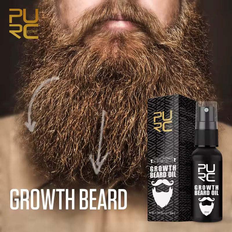 PURC Beard Growth Oil for Men Hair Growth