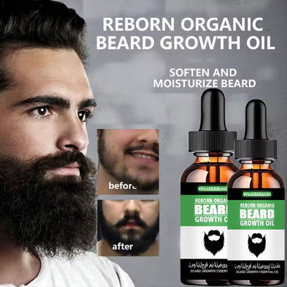 100% Natural Accelerate Facial Hair Grow Beard