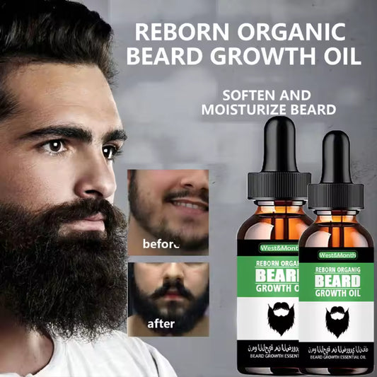 100% Natural Accelerate Facial Hair Grow Beard